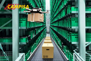 Sustainable logistics warehouse